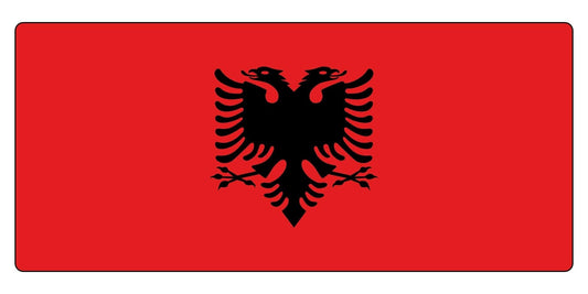Tapis de souris XXL Drapeau Albanie