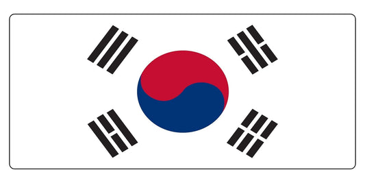 Tapis de souris XXL Drapeau Corée du sud